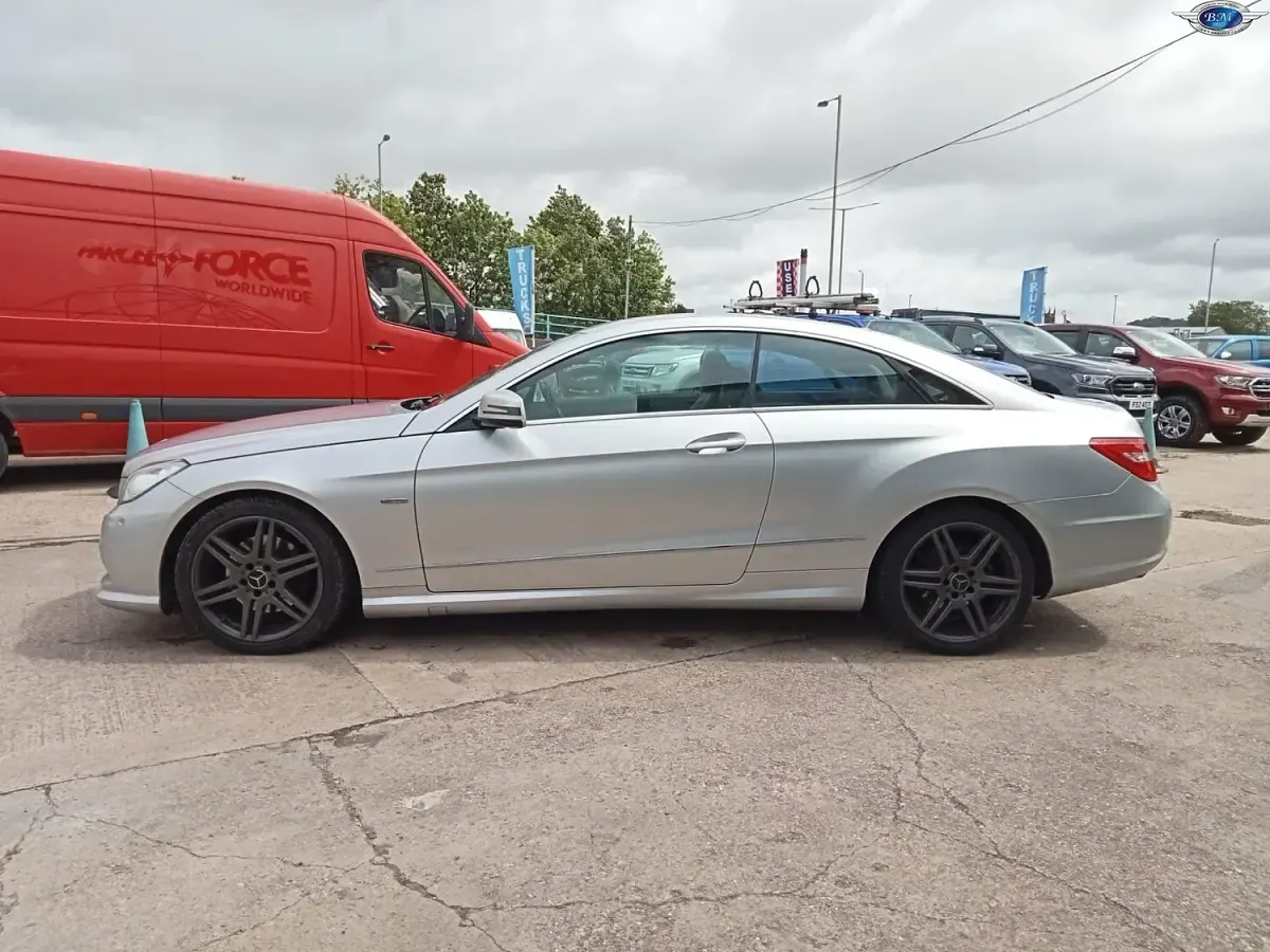 Used Mercedes E220 2010 Silver Coupe