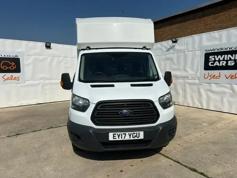 Used Ford Transit 130 HP (95 kW) 2017 White Cabriolet