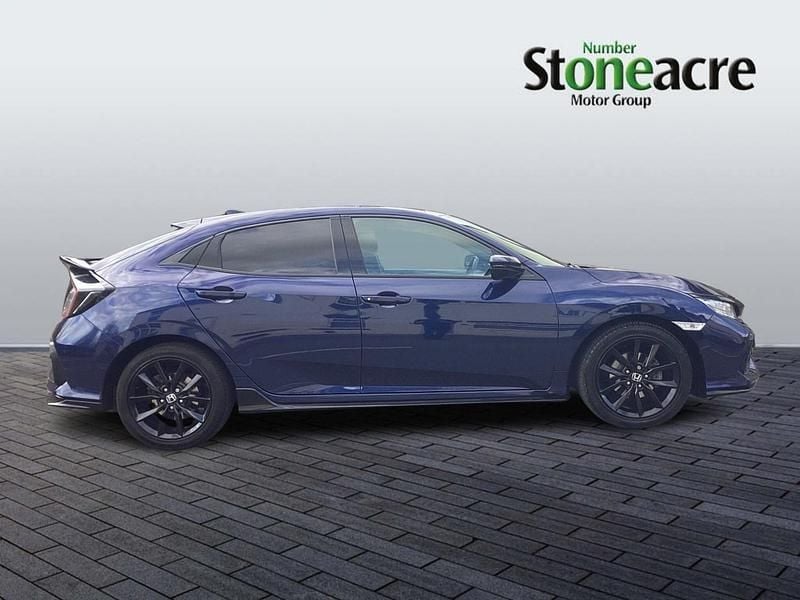 Used Honda Civic Sport 126 HP (92 kW) 2020 Blue Hatchback