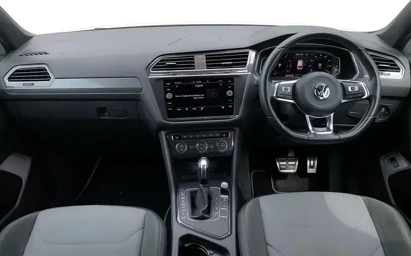 Used VW Tiguan Allspace R-line 150 HP (110 kW) 2021 White SUV
