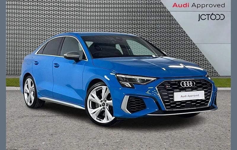 Used Audi S3 Comfort 306 HP (225 kW) 2022 Blue Sedan