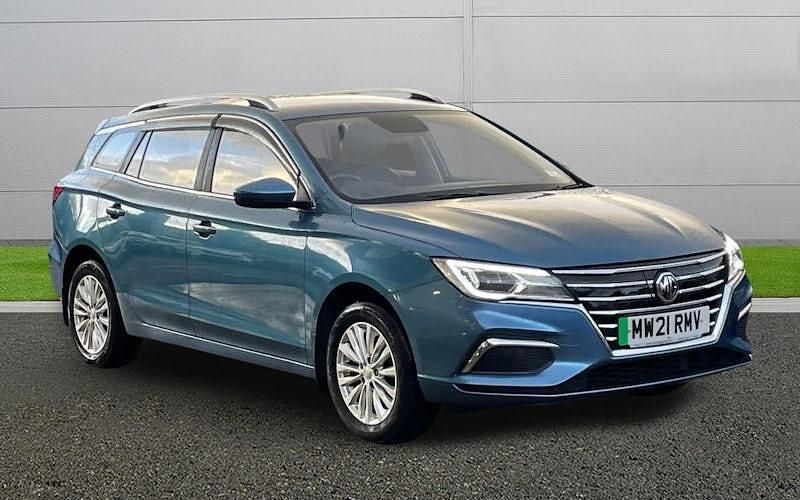 Blue Used 2021 MG MG5 EV Exclusive Estate | £10,499 (Fair price) - Image 1/4
