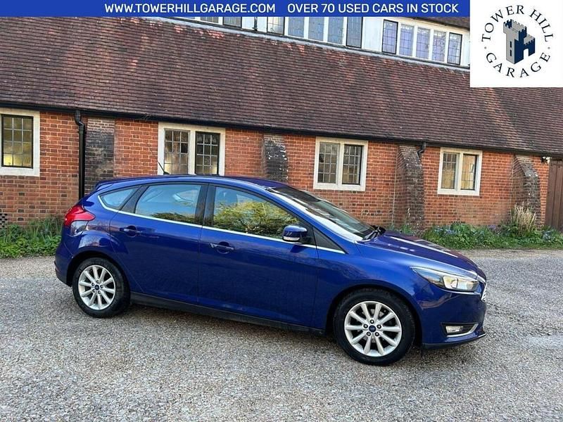 Blue Used 2016 Ford Focus Titanium Hatchback | £8,000 (Fair price) - Image 1/4