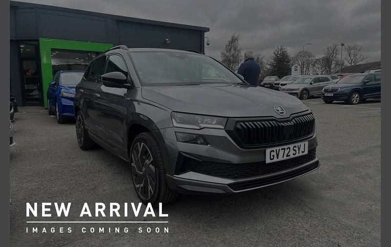 Used Skoda Karoq SportLine 187 HP (137 kW) 2023 Graphite grey metallic SUV