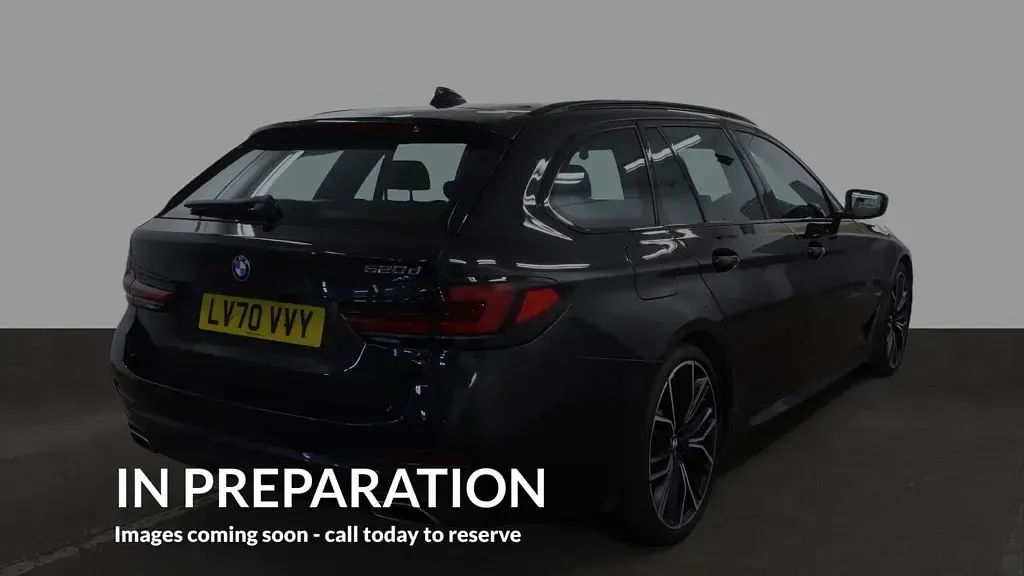 Used BMW 520 M Sport 190 HP (139 kW) 2021 Black Sedan