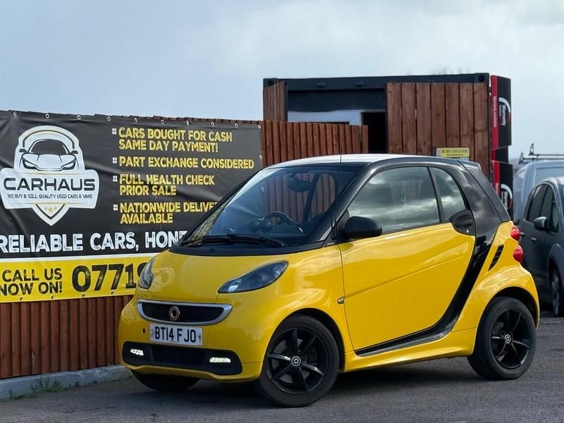 Used Smart ForTwo Coupé 2014 Yellow Coupe