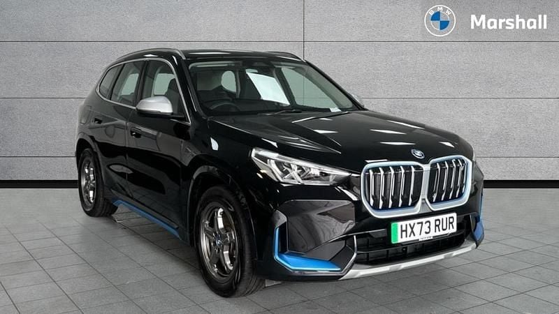 Jet black Used 2023 BMW iX1 xLine SUV | £28,182 (Fair price) - Image 1/4
