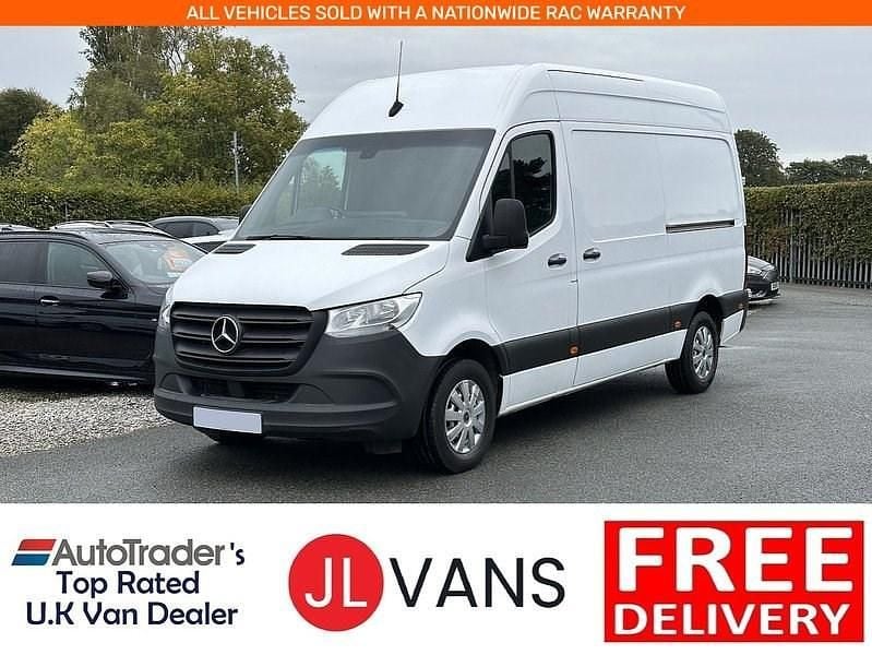 White Used 2022 Mercedes Sprinter Progressive Van | £17,675 (Good price) - Image 1/3