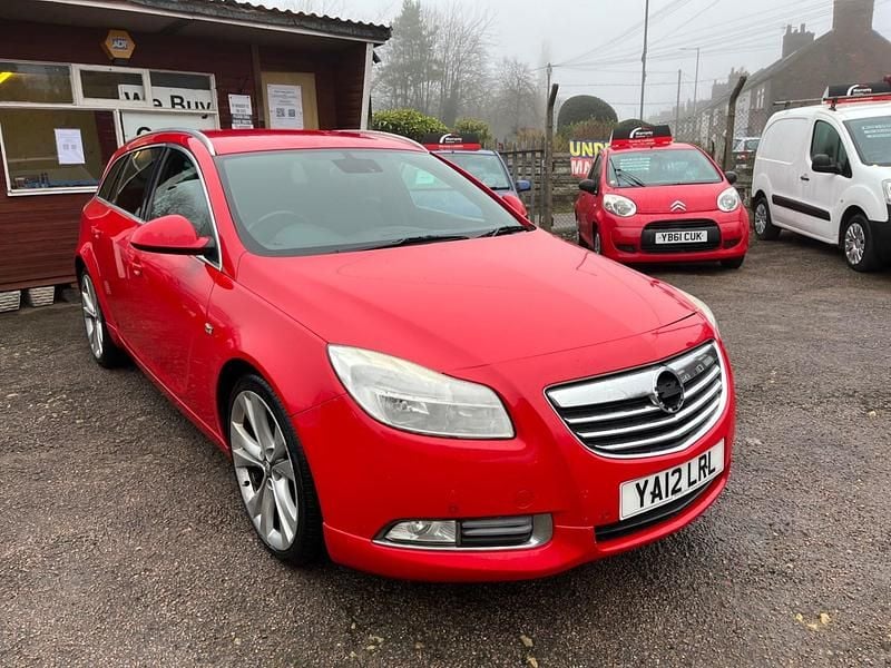 Used Vauxhall Insignia SRi 2012 Red Estate