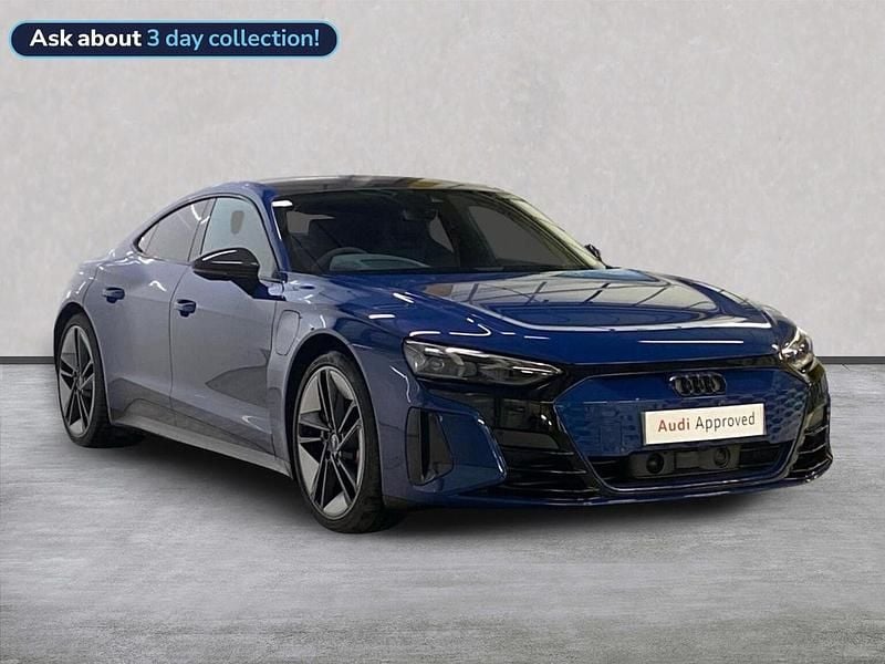 Blue Used 2023 Audi RS e-tron GT Comfort Sedan | £59,999 (Super price) - Image 1/4