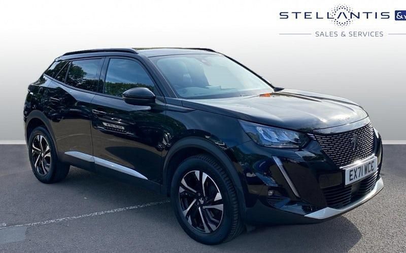 Black Used 2021 Peugeot 2008 Allure Premium SUV | £11,509 (Good price) - Image 1/3