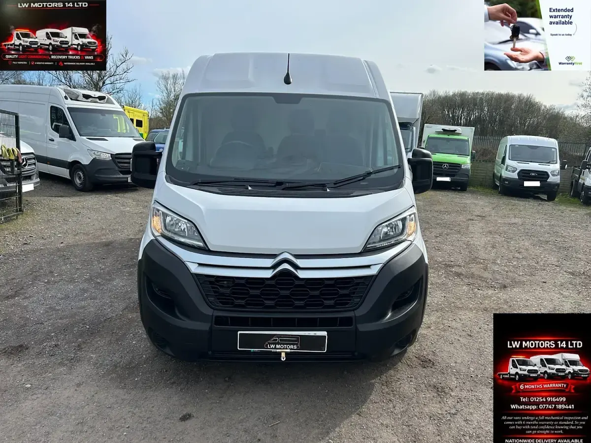 Used Citroën Relay 140 HP (102 kW) 2021 White Van