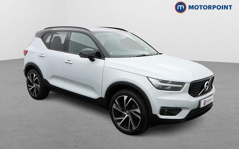 Silver Used 2022 Volvo XC40 R-Design Pro SUV | £24,749 (Fair price) - Image 1/4