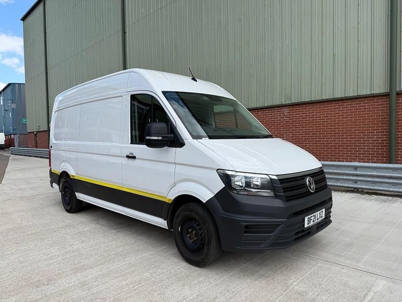 White Used 2021 VW Crafter Trendline Van | £17,799 (Good price) - Image 1/4