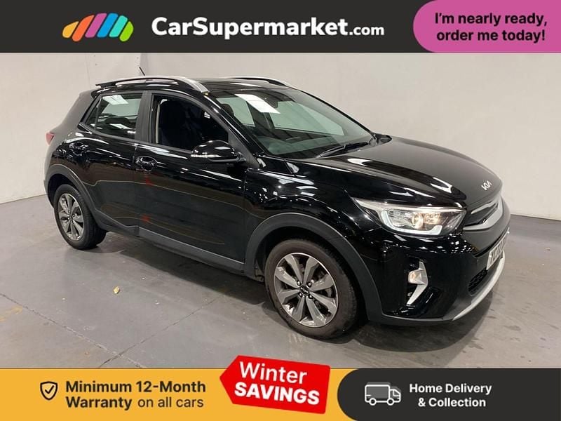 Black Used 2022 Kia Stonic SUV | £10,497 (Fair price) - Image 1/3