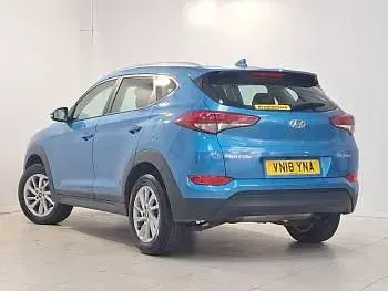 Used Hyundai Tucson SE 132 HP (97 kW) 2018 Blue SUV