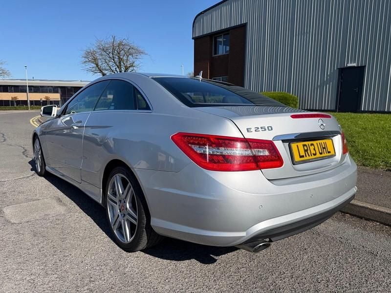 Used Mercedes E250 2013 Silver Coupe