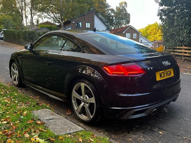 Used Audi TT Black Edition 245 HP (180 kW) 2019 Black Coupe