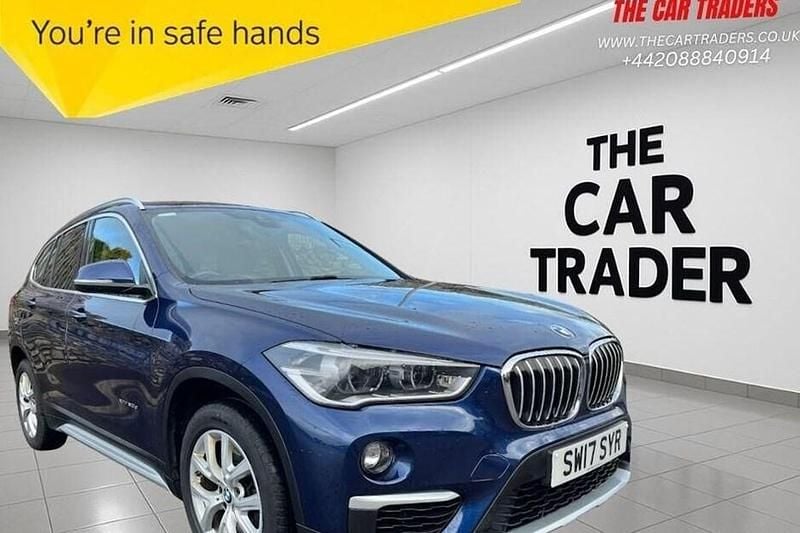 Blue Used 2017 BMW X1 xLine SUV | £11,388 (Fair price) - Image 1/1