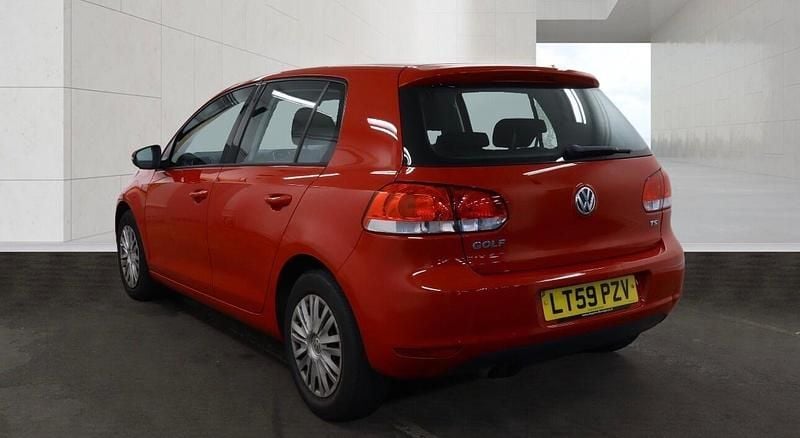 Used VW Golf VI S 122 HP (89 kW) 2010 Red Hatchback