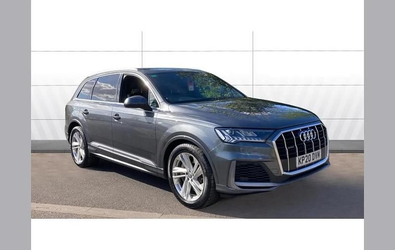 Used Audi Q7 S-Line 375 HP (275 kW) 2020 Grey SUV