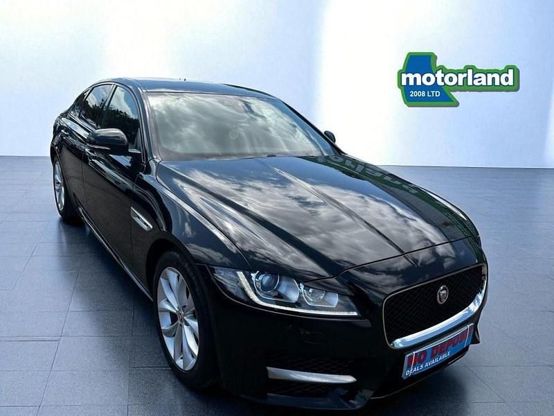 Black Used 2017 Jaguar XF R-Sport Sedan | £12,999 (A bit pricey) - Image 1/3