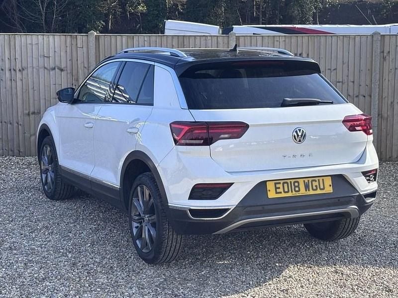 Used VW T-Roc SEL 150 HP (110 kW) 2018 White SUV