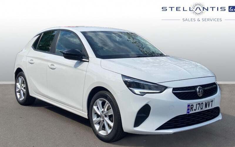 White Used 2020 Vauxhall Corsa Hatchback | £10,641 (Fair price) - Image 1/4