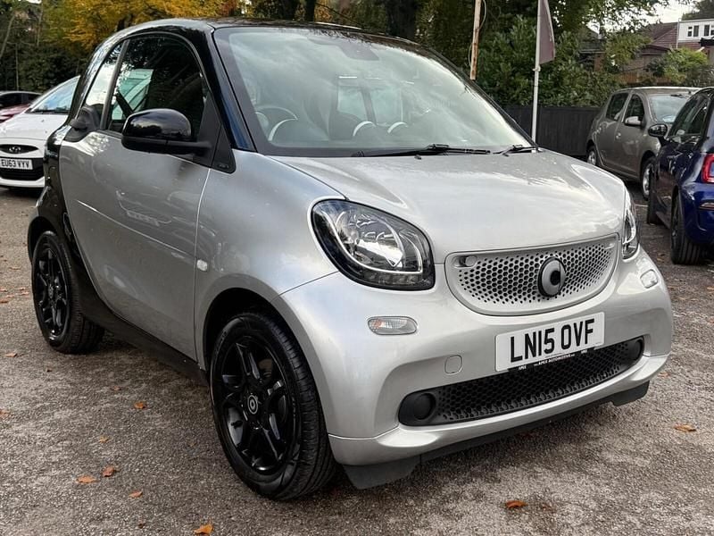 Silver Used 2015 Smart ForTwo Coupé Premium Coupe | £6,495 (Fair price) - Image 1/4