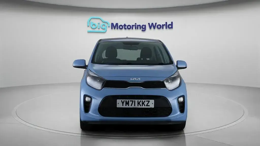Used Kia Picanto 66 HP (48 kW) 2022 Blue Hatchback