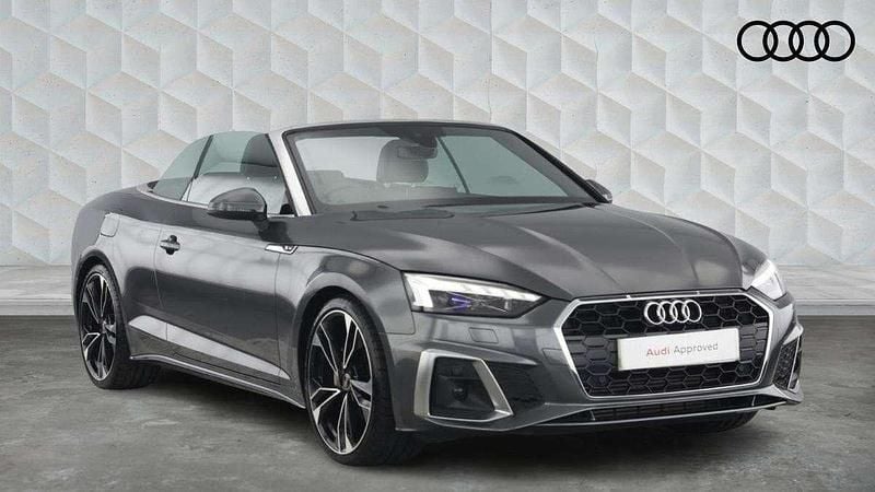 Grey Used 2021 Audi A5 Cabriolet Comfort Cabriolet | £31,000 (A bit pricey) - Image 1/4