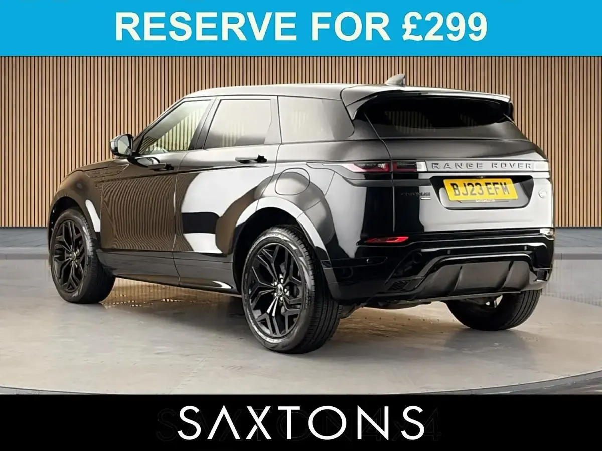 Used Land Rover Range Rover evoque S 309 HP (227 kW) 2023 Black SUV