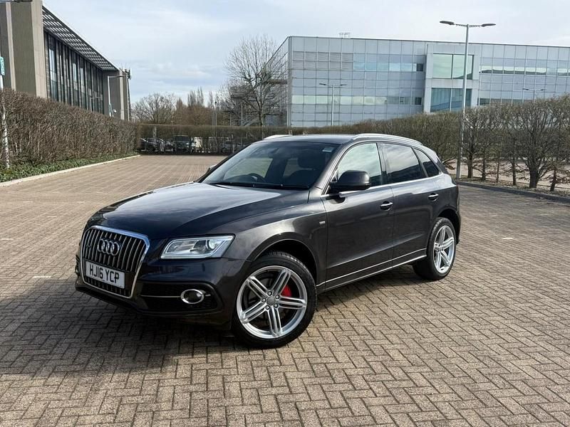 Begagnad Audi Q5 S-line plus 190 HK (139 kW) 2016 Grå SUV