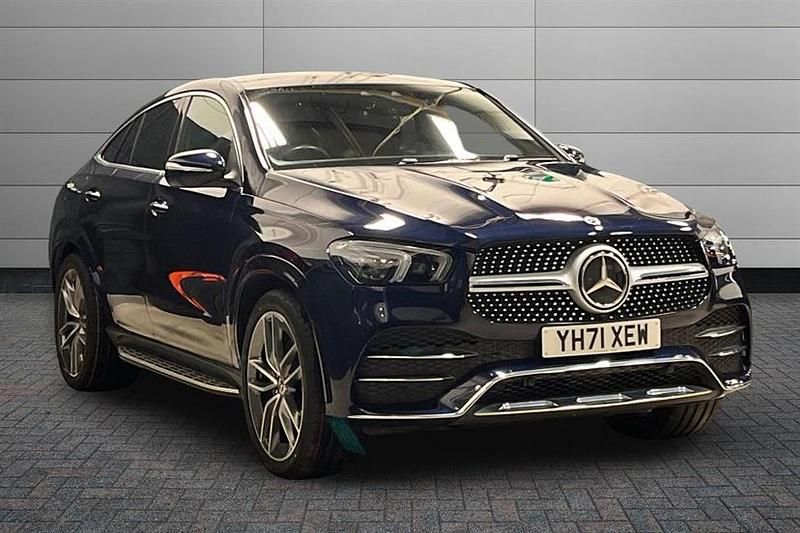 Cavansite blue Used 2022 Mercedes GLE400 AMG Line Premium Plus Estate | £49,495 (Fair price) - Image 1/4