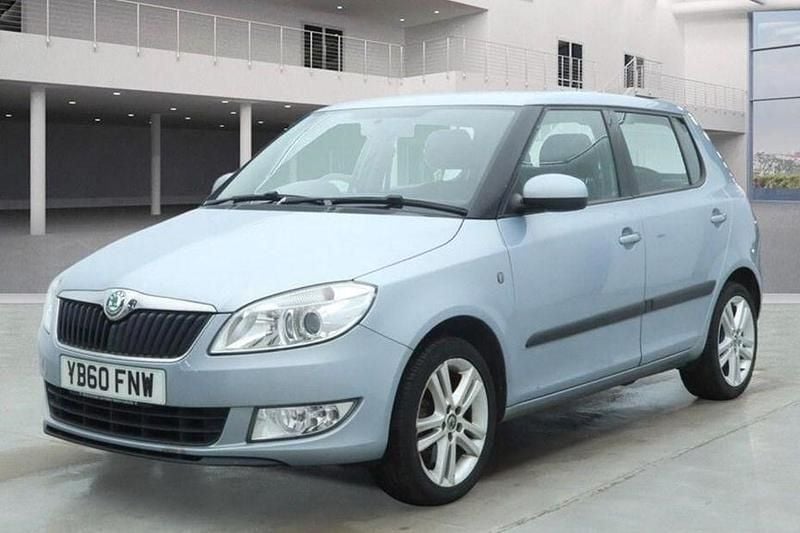 Used Skoda Fabia Elegance 105 HP (77 kW) 2011 Blue Hatchback