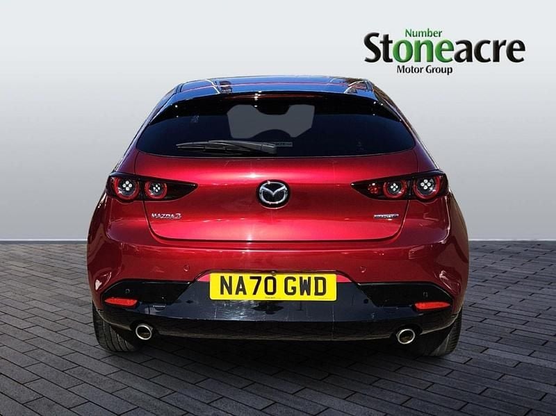 Used Mazda 3 Inclusive 2020 Red Hatchback