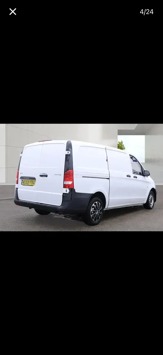 Used Mercedes Vito 2018 White Van