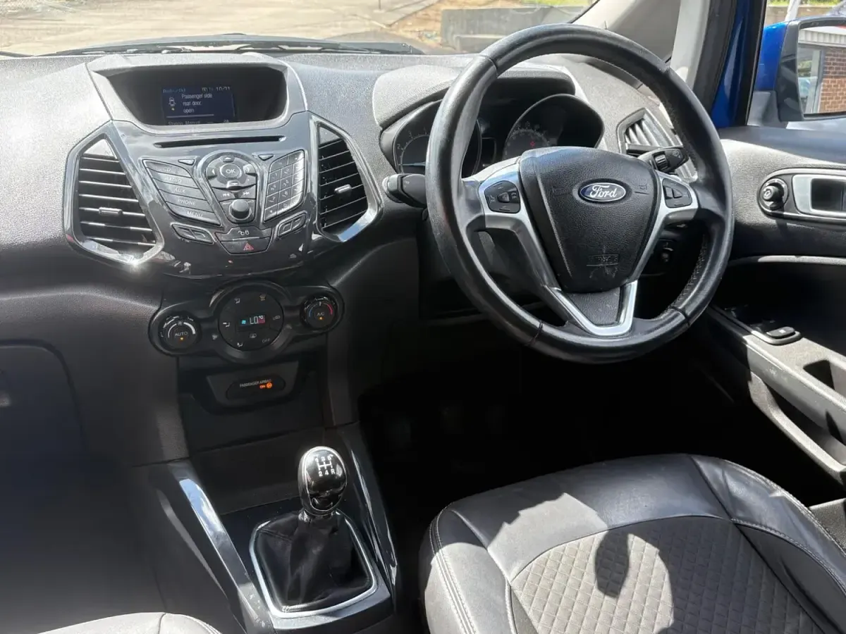 Used Ford Ecosport Titanium 125 HP (91 kW) 2015 Blue SUV