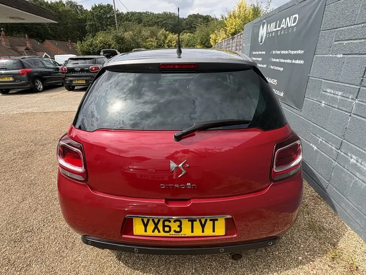 Used Citroën DS3 120 HP (88 kW) 2013 Red Hatchback