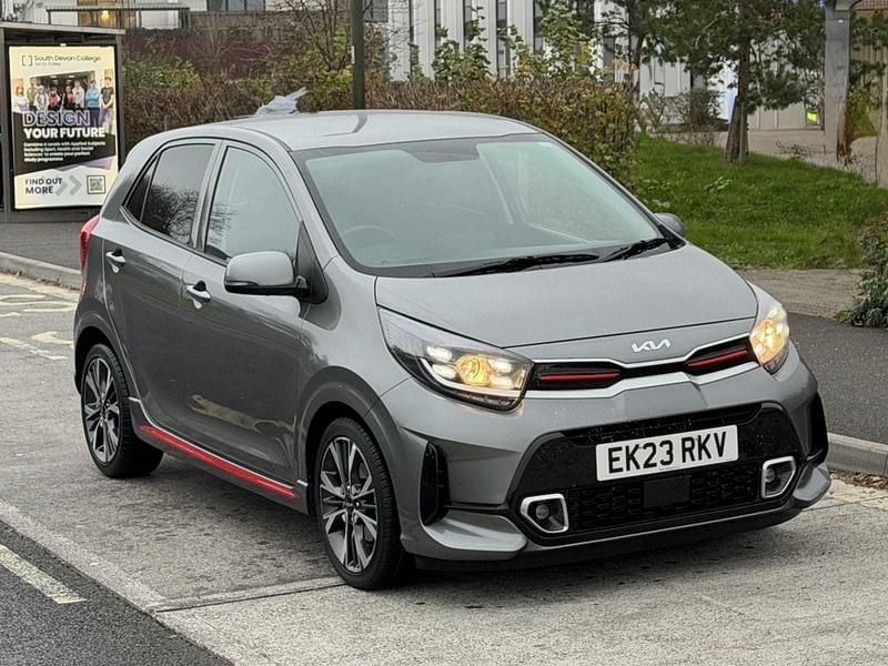 Grey Used 2023 Kia Picanto GT-Line Hatchback | £14,795 (Fair price) - Image 1/4