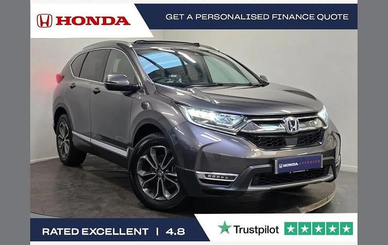 Grey Used 2021 Honda CR-V Hybrid SUV | £26,465 - Image 1/4
