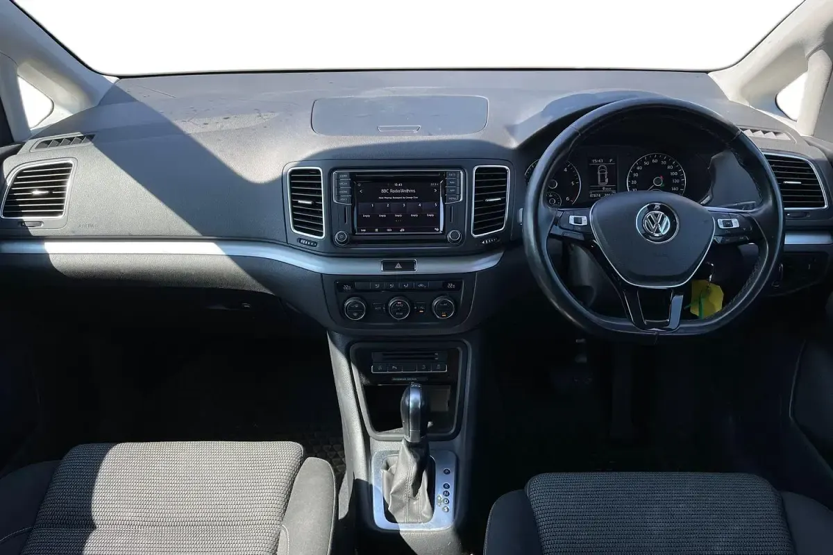 Used VW Sharan SE 150 HP (110 kW) 2018 Black MPV