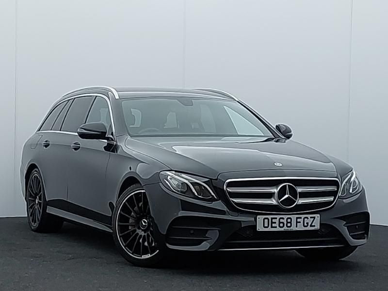 Black Used 2018 Mercedes E200 AMG line Estate | £18,498 (A bit pricey) - Image 1/4