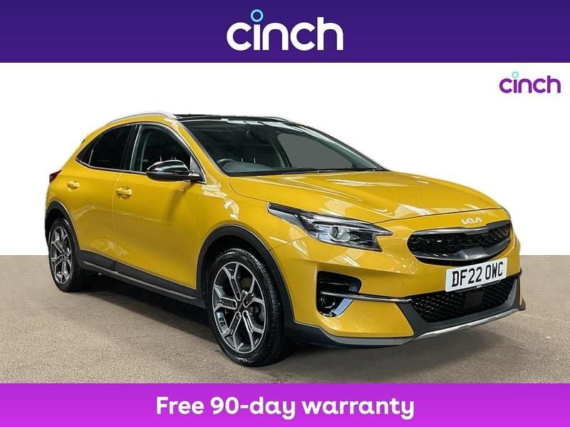 Yellow Used 2022 Kia XCeed 4 SUV | £16,399 (Fair price) - Image 1/3