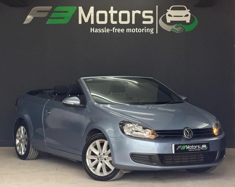 Used VW Golf Cabriolet SE 2013 Blue Cabriolet