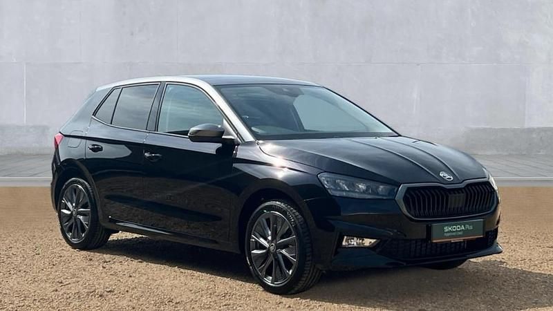 Used Skoda Fabia Design Edition 116 HP (85 kW) 2025 Black magic pearl effect graphite grey metallic  Hatchback