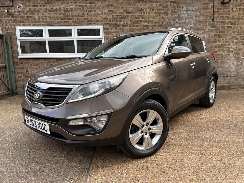 Used Kia Sportage 115 HP (84 kW) 2014 Brown SUV