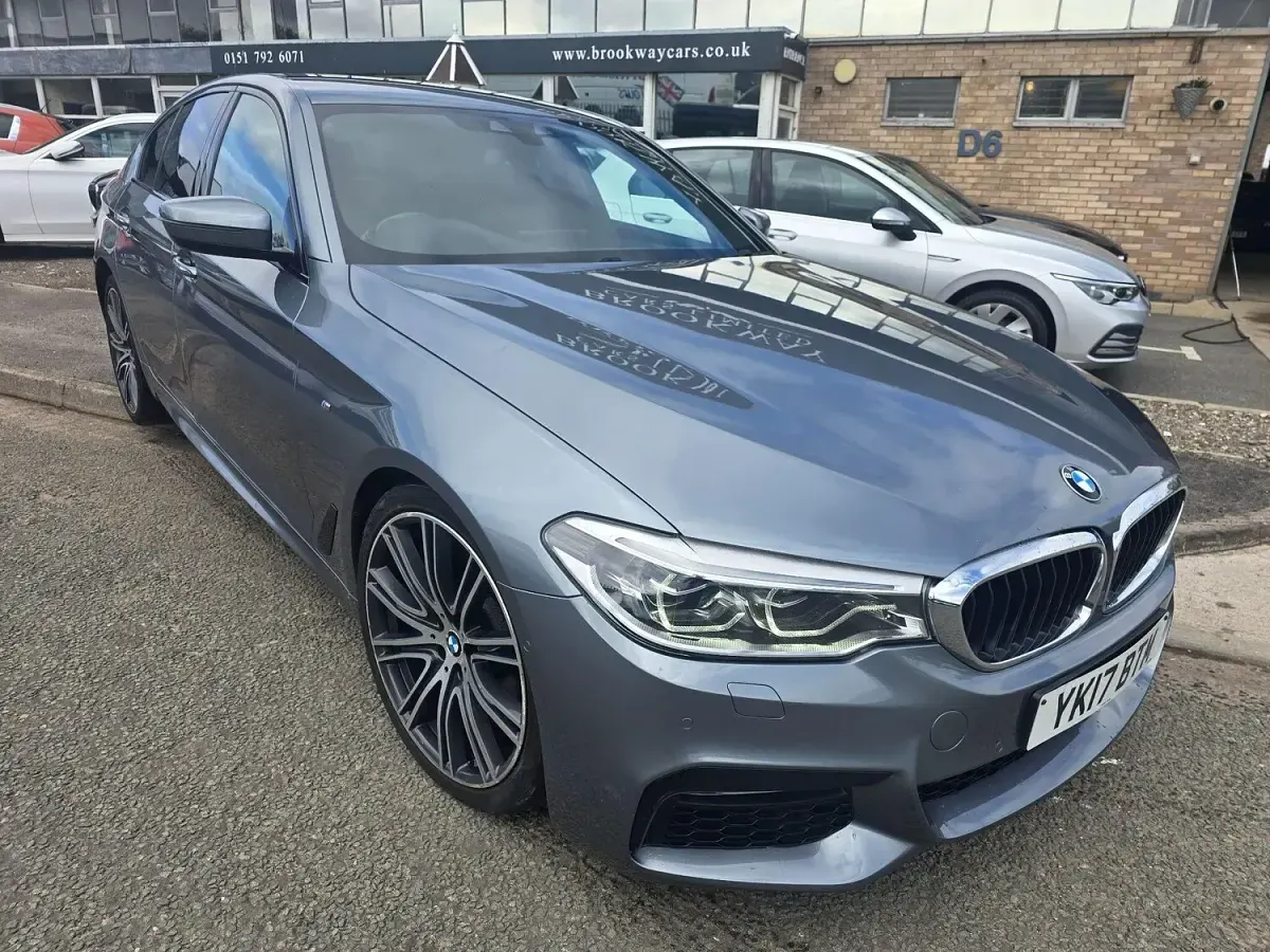 Used BMW 530 M Sport 2017 Blue Sedan