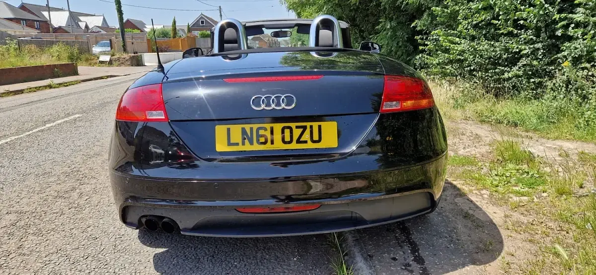 Used Audi TT 160 HP (117 kW) 2011 Black Coupe