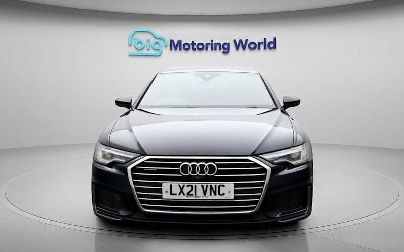 Begagnad Audi A6 S-Line 299 HK (219 kW) 2020 Blå Sedan